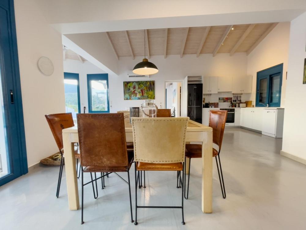 Zidanos Luxurious Sea Front Villa Marandokhórion Buitenkant foto