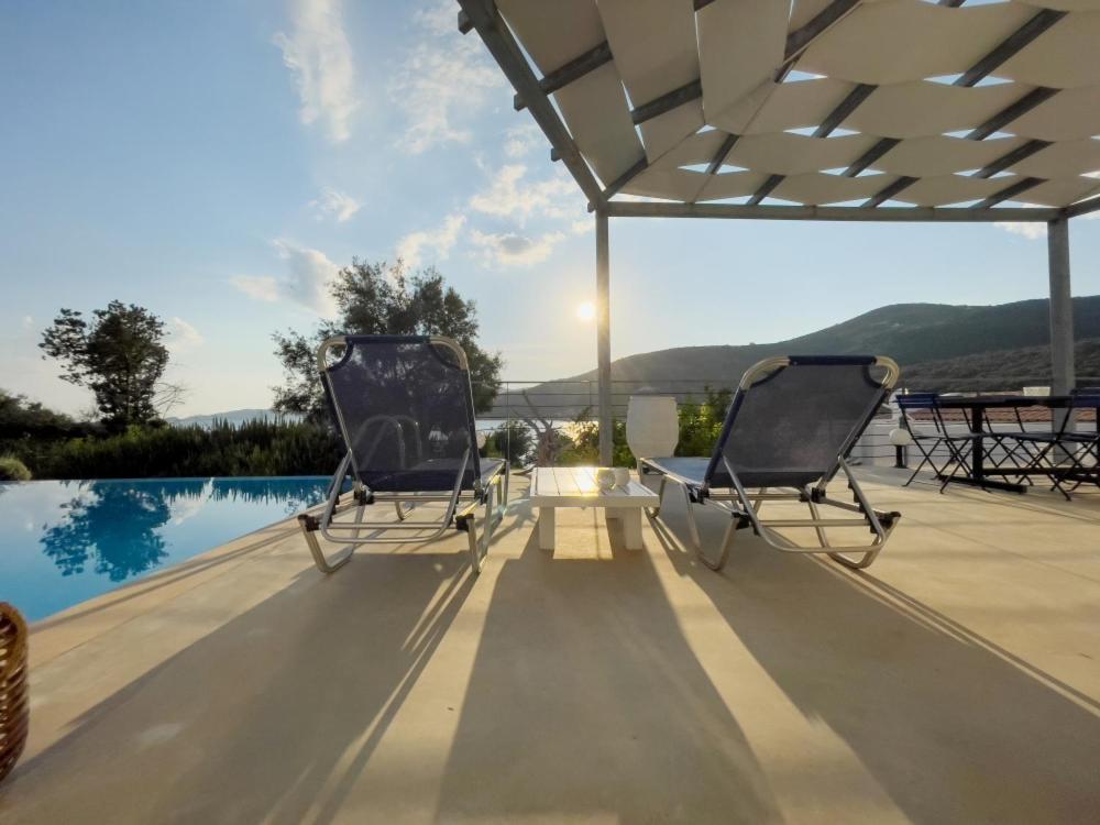 Zidanos Luxurious Sea Front Villa Marandokhórion Buitenkant foto