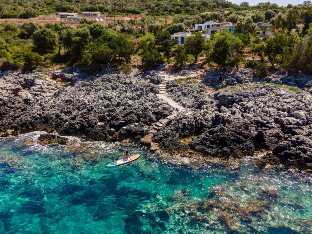 Zidanos Luxurious Sea Front Villa Marandokhórion Buitenkant foto