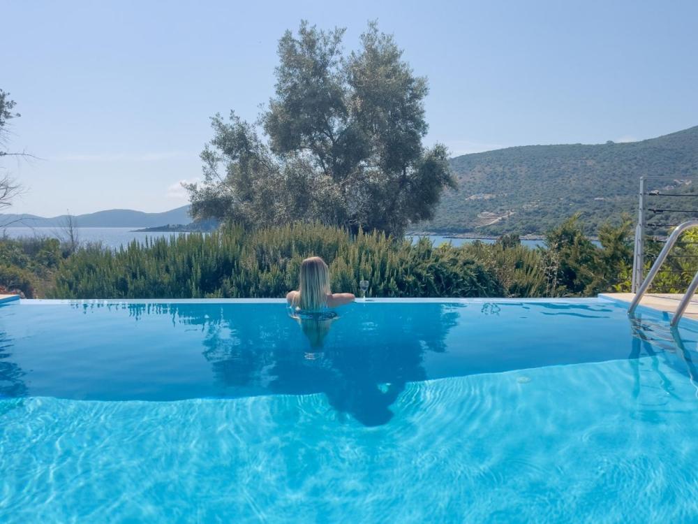 Zidanos Luxurious Sea Front Villa Marandokhórion Buitenkant foto