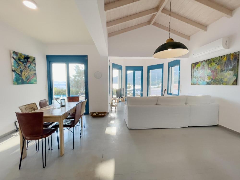 Zidanos Luxurious Sea Front Villa Marandokhórion Buitenkant foto