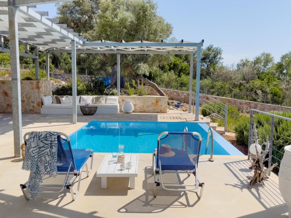 Zidanos Luxurious Sea Front Villa Marandokhórion Buitenkant foto