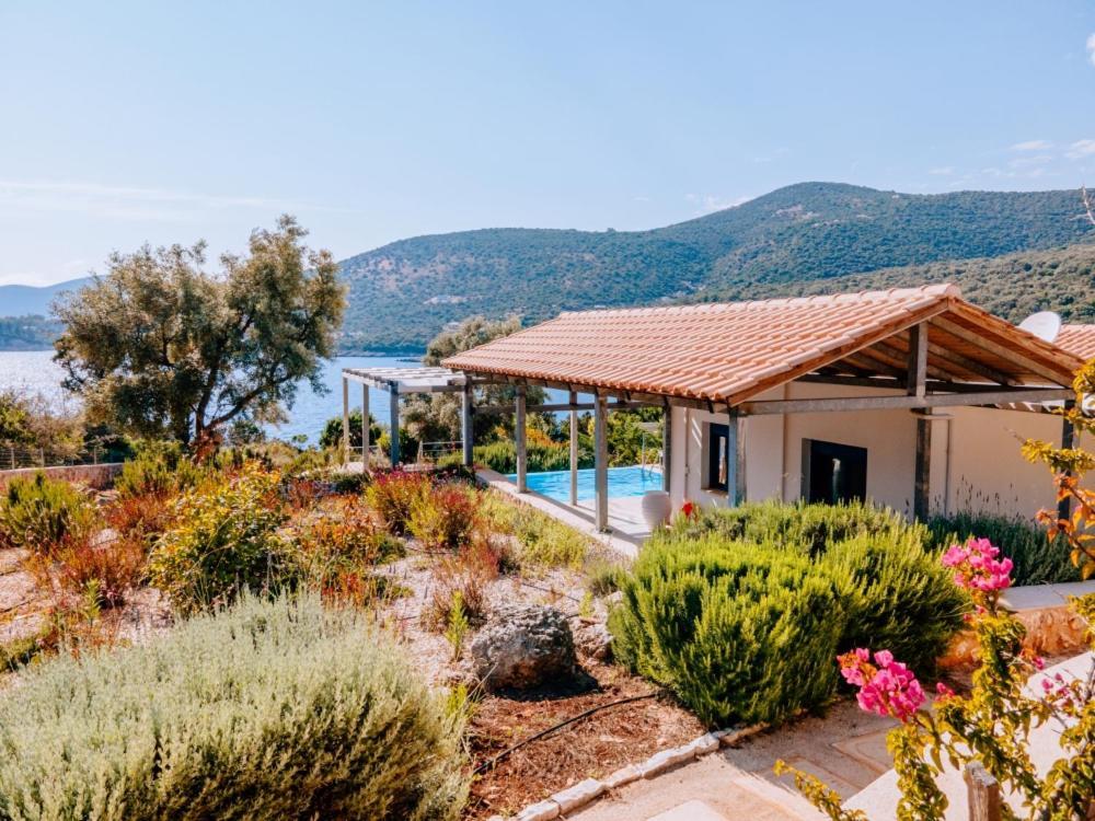Zidanos Luxurious Sea Front Villa Marandokhórion Buitenkant foto