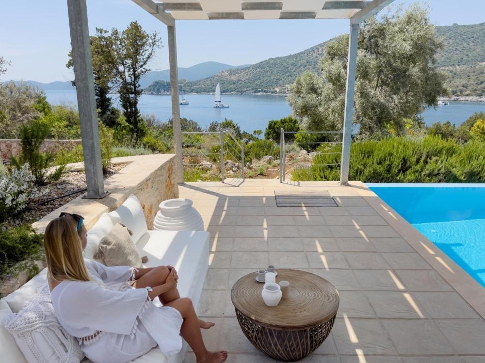 Zidanos Luxurious Sea Front Villa Marandokhórion Buitenkant foto