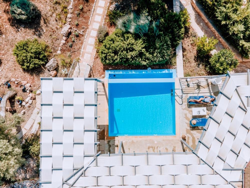 Zidanos Luxurious Sea Front Villa Marandokhórion Buitenkant foto